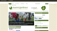 Desktop Screenshot of lincolnshire.mastergardeners.org.uk